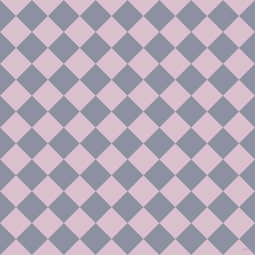 45/135 degree angle diagonal checkered chequered squares checker pattern checkers background, 72 pixel square size, , Manatee and Twilight checkers chequered checkered squares seamless tileable