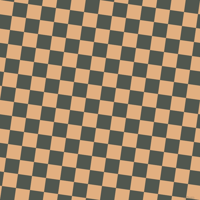 82/172 degree angle diagonal checkered chequered squares checker pattern checkers background, 49 pixel square size, , Manhattan and Battleship Grey checkers chequered checkered squares seamless tileable