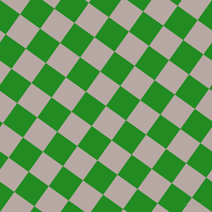 54/144 degree angle diagonal checkered chequered squares checker pattern checkers background, 48 pixel square size, , Martini and Forest Green checkers chequered checkered squares seamless tileable
