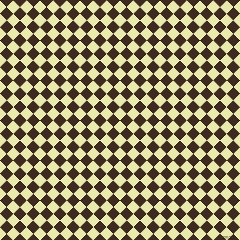 45/135 degree angle diagonal checkered chequered squares checker pattern checkers background, 31 pixel square size, , Medium Goldenrod and Bistre checkers chequered checkered squares seamless tileable