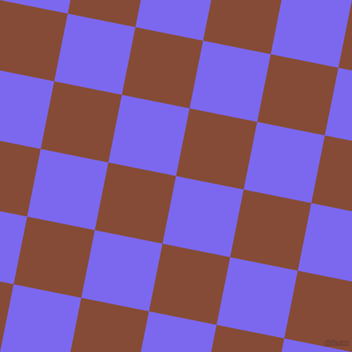 79/169 degree angle diagonal checkered chequered squares checker pattern checkers background, 100 pixel square size, , Medium Slate Blue and Paarl checkers chequered checkered squares seamless tileable