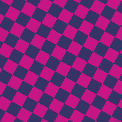 61/151 degree angle diagonal checkered chequered squares checker pattern checkers background, 47 pixel squares size, , Medium Violet Red and Deep Koamaru checkers chequered checkered squares seamless tileable
