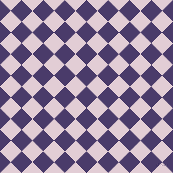 45/135 degree angle diagonal checkered chequered squares checker pattern checkers background, 50 pixel squares size, , Meteorite and Prim checkers chequered checkered squares seamless tileable