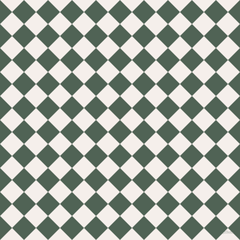 45/135 degree angle diagonal checkered chequered squares checker pattern checkers background, 54 pixel squares size, , Mineral Green and Hint Of Red checkers chequered checkered squares seamless tileable