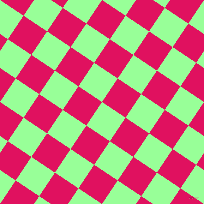 56/146 degree angle diagonal checkered chequered squares checker pattern checkers background, 99 pixel square size, , Mint Green and Ruby checkers chequered checkered squares seamless tileable