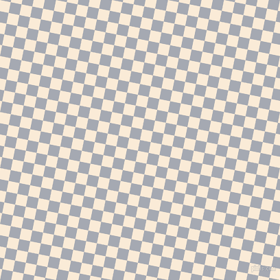 79/169 degree angle diagonal checkered chequered squares checker pattern checkers background, 16 pixel squares size, Mischka and Antique White checkers chequered checkered squares seamless tileable