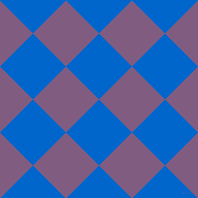 45/135 degree angle diagonal checkered chequered squares checker pattern checkers background, 150 pixel squares size, , Navy Blue and Trendy Pink checkers chequered checkered squares seamless tileable