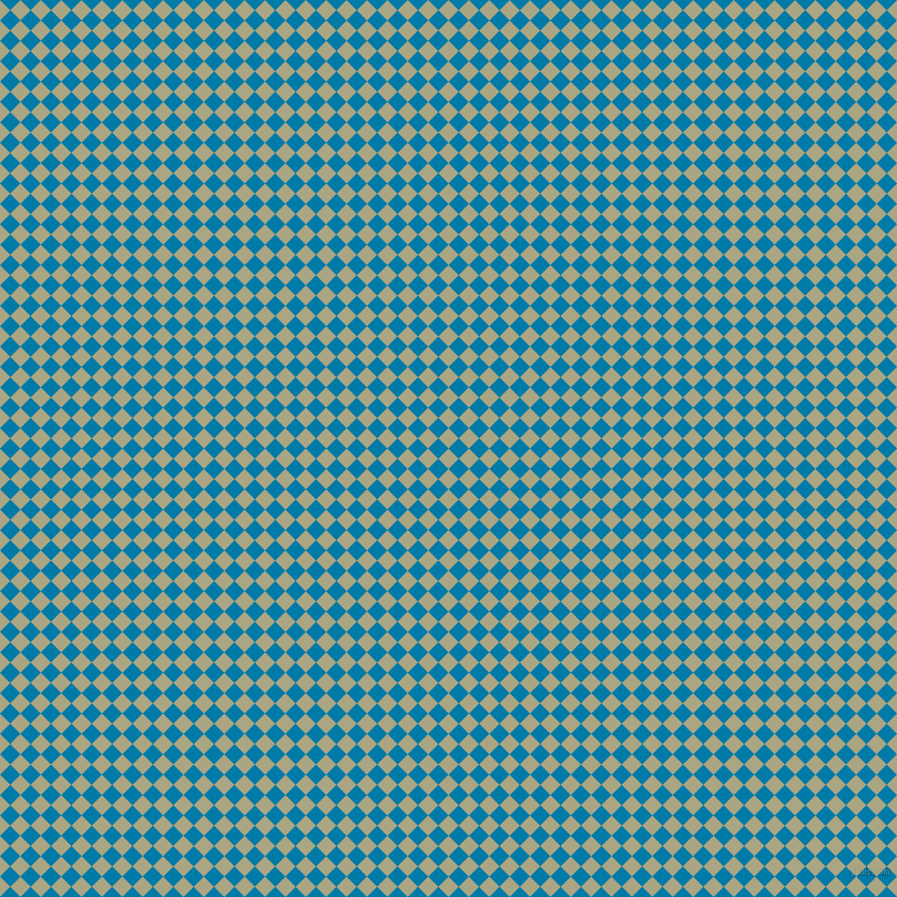 45/135 degree angle diagonal checkered chequered squares checker pattern checkers background, 13 pixel squares size, , Neutral Green and Cerulean checkers chequered checkered squares seamless tileable