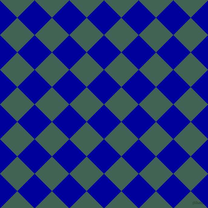 45/135 degree angle diagonal checkered chequered squares checker pattern checkers background, 81 pixel square size, , New Midnight Blue and Stromboli checkers chequered checkered squares seamless tileable