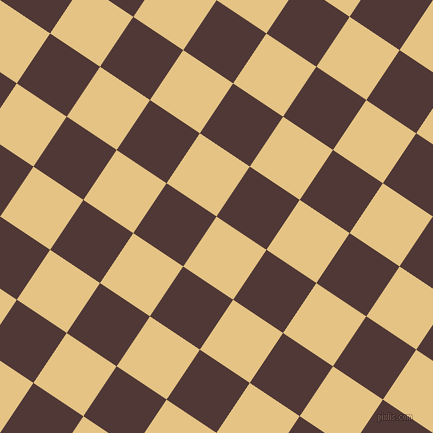 56/146 degree angle diagonal checkered chequered squares checker pattern checkers background, 60 pixel square size, , New Orleans and Cocoa Bean checkers chequered checkered squares seamless tileable