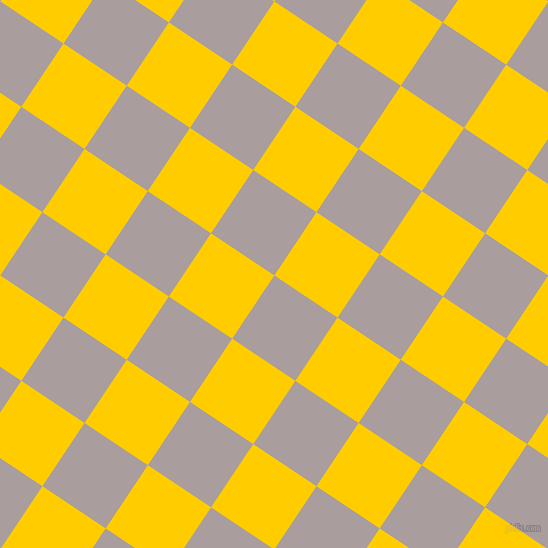 56/146 degree angle diagonal checkered chequered squares checker pattern checkers background, 76 pixel square size, , Nobel and Tangerine Yellow checkers chequered checkered squares seamless tileable