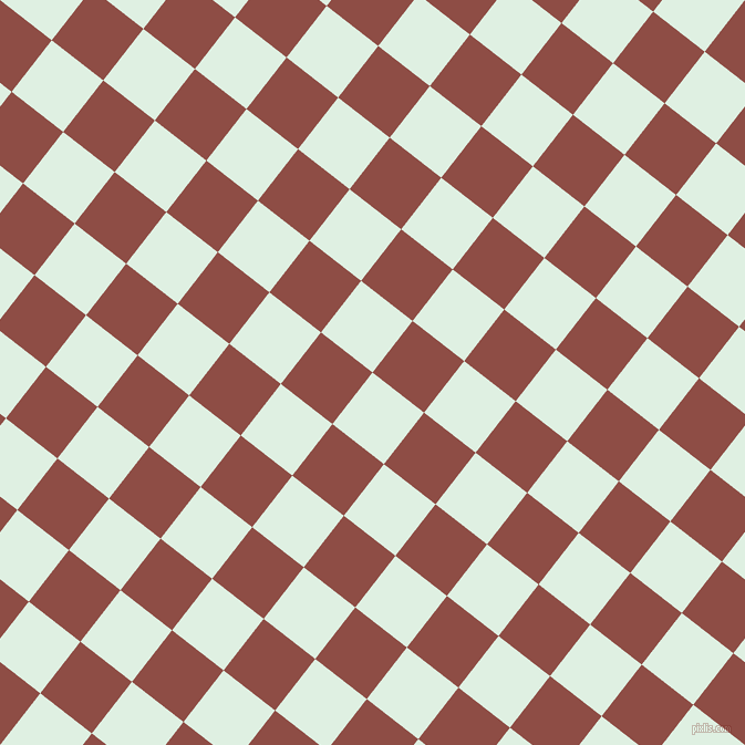 52/142 degree angle diagonal checkered chequered squares checker pattern checkers background, 59 pixel squares size, , Off Green and Matrix checkers chequered checkered squares seamless tileable