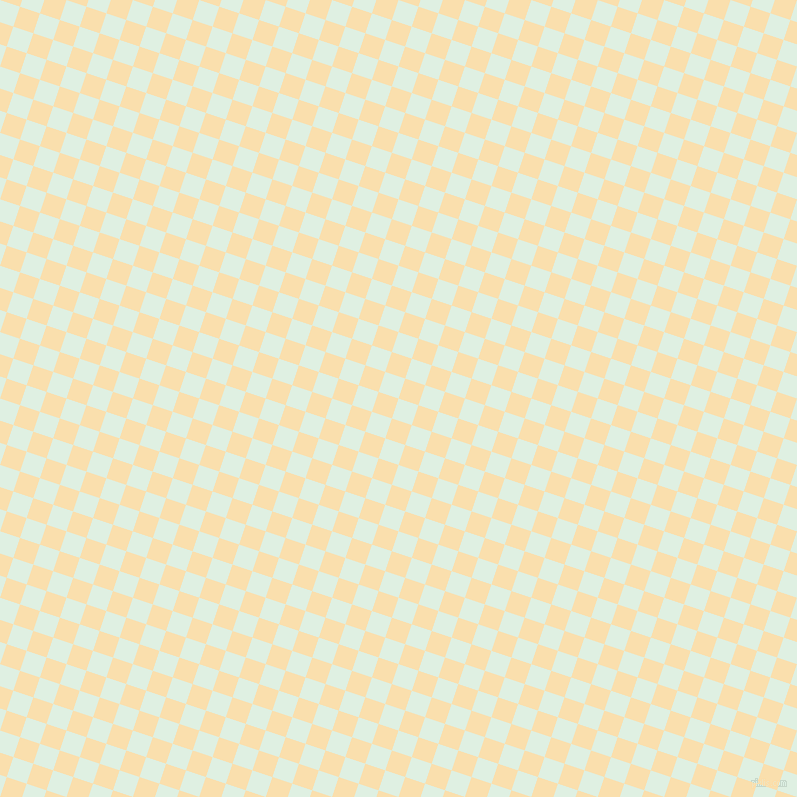72/162 degree angle diagonal checkered chequered squares checker pattern checkers background, 21 pixel squares size, , Off Green and Peach-Yellow checkers chequered checkered squares seamless tileable