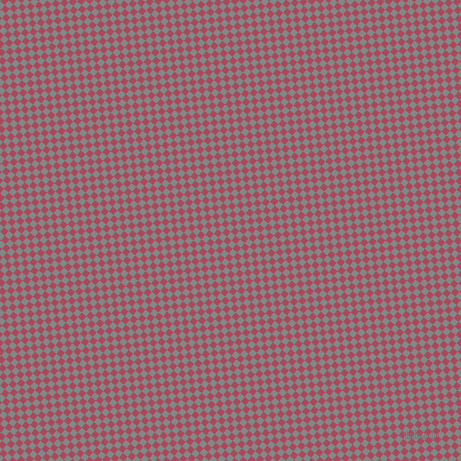 51/141 degree angle diagonal checkered chequered squares checker pattern checkers background, 6 pixel square size, Oslo Grey and Hippie Pink checkers chequered checkered squares seamless tileable