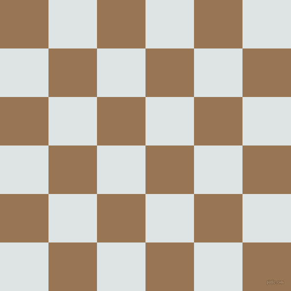 checkered chequered squares checkers background checker pattern, 99 pixel square size, Pale Brown and Zircon checkers chequered checkered squares seamless tileable