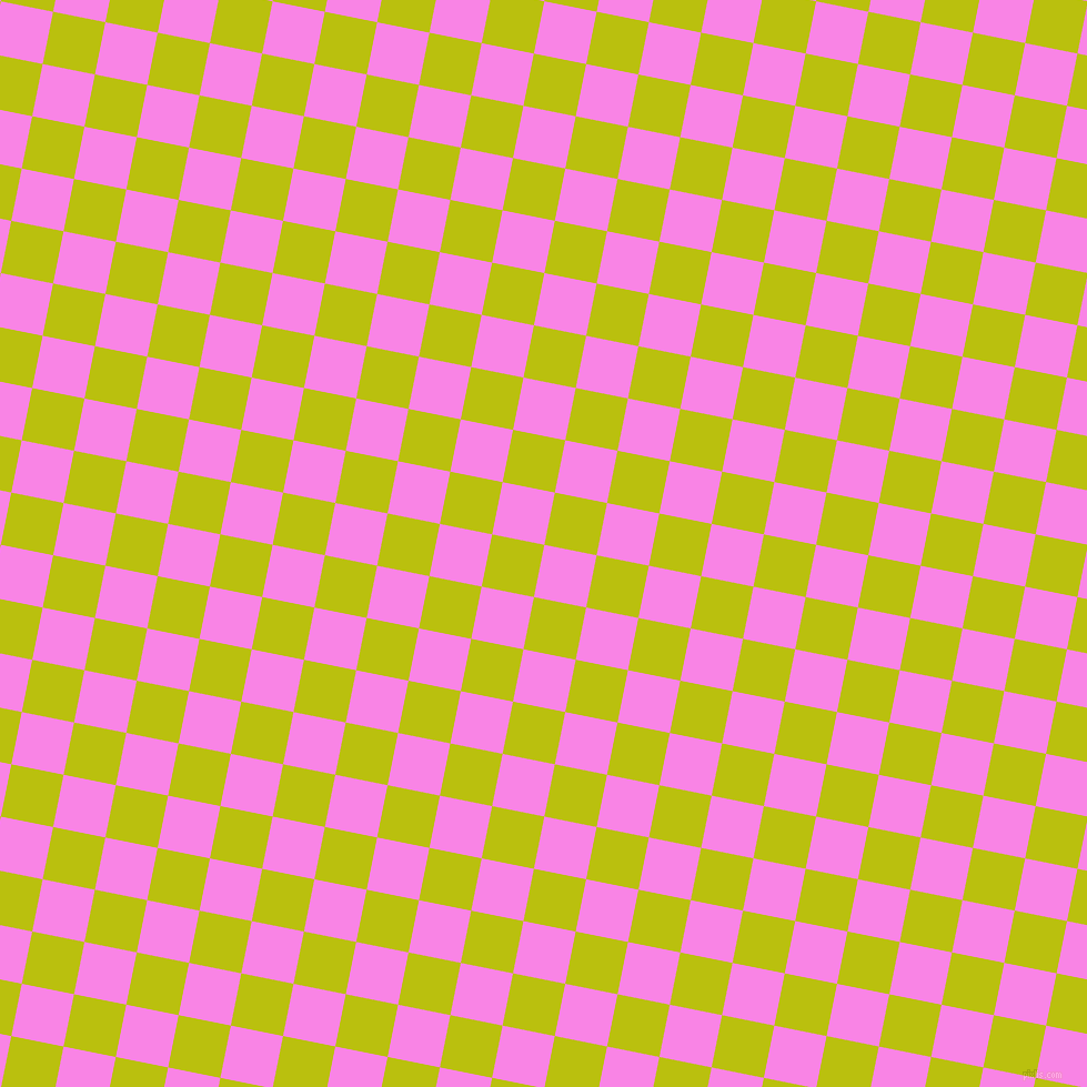 79/169 degree angle diagonal checkered chequered squares checker pattern checkers background, 48 pixel squares size, Pale Magenta and La Rioja checkers chequered checkered squares seamless tileable