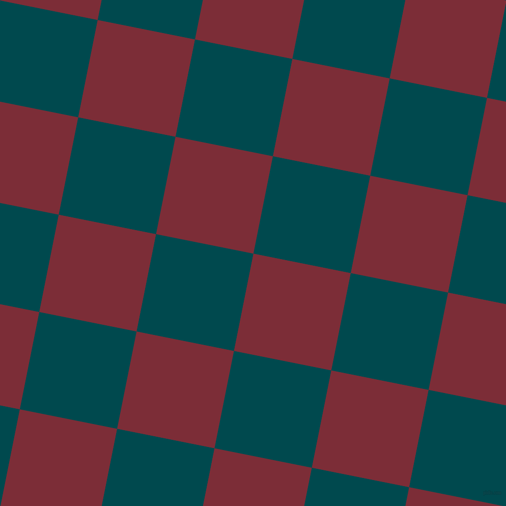 79/169 degree angle diagonal checkered chequered squares checker pattern checkers background, 195 pixel squares size, , Paprika and Sherpa Blue checkers chequered checkered squares seamless tileable