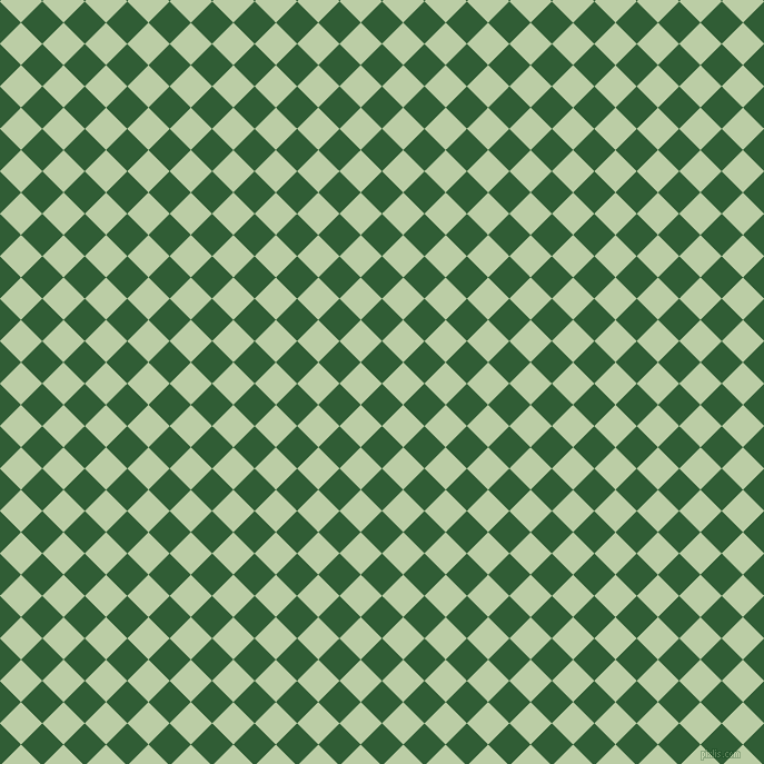 45/135 degree angle diagonal checkered chequered squares checker pattern checkers background, 27 pixel square size, , Parsley and Pixie Green checkers chequered checkered squares seamless tileable