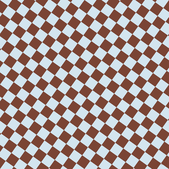 54/144 degree angle diagonal checkered chequered squares checker pattern checkers background, 34 pixel square size, , Peanut and Pattens Blue checkers chequered checkered squares seamless tileable