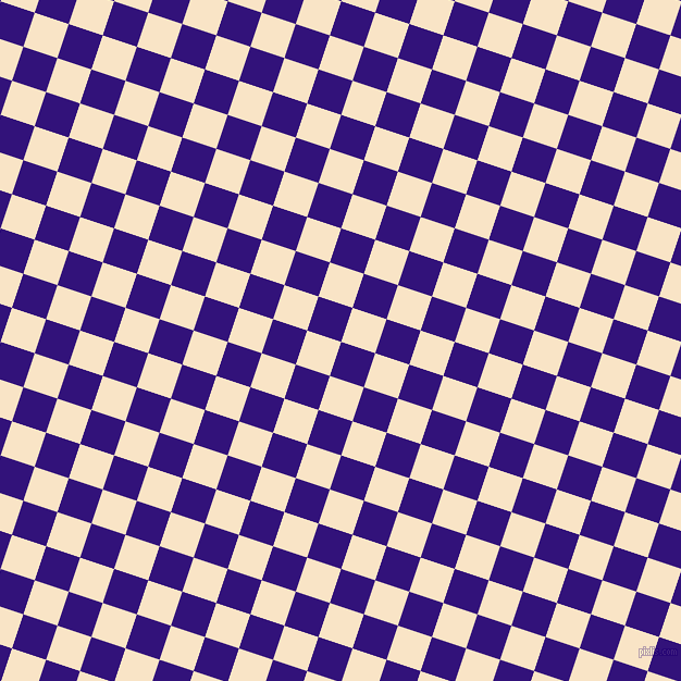 72/162 degree angle diagonal checkered chequered squares checker pattern checkers background, 33 pixel square size, , Persian Indigo and Derby checkers chequered checkered squares seamless tileable