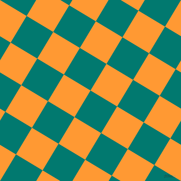 59/149 degree angle diagonal checkered chequered squares checker pattern checkers background, 101 pixel squares size, , Pine Green and Neon Carrot checkers chequered checkered squares seamless tileable