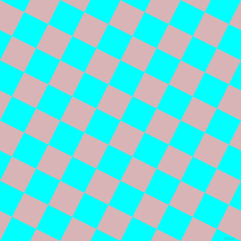 63/153 degree angle diagonal checkered chequered squares checker pattern checkers background, 92 pixel squares size, , Pink Flare and Aqua checkers chequered checkered squares seamless tileable