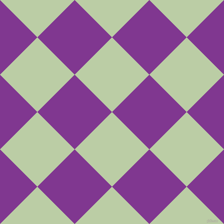 45/135 degree angle diagonal checkered chequered squares checker pattern checkers background, 173 pixel squares size, , Pixie Green and Vivid Violet checkers chequered checkered squares seamless tileable