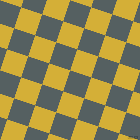 72/162 degree angle diagonal checkered chequered squares checker pattern checkers background, 75 pixel squares size, , River Bed and Metallic Gold checkers chequered checkered squares seamless tileable