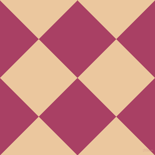 45/135 degree angle diagonal checkered chequered squares checker pattern checkers background, 192 pixel square size, , Rouge and New Tan checkers chequered checkered squares seamless tileable