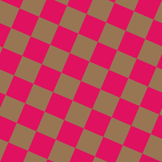 67/157 degree angle diagonal checkered chequered squares checker pattern checkers background, 71 pixel squares size, , Ruby and Pale Brown checkers chequered checkered squares seamless tileable