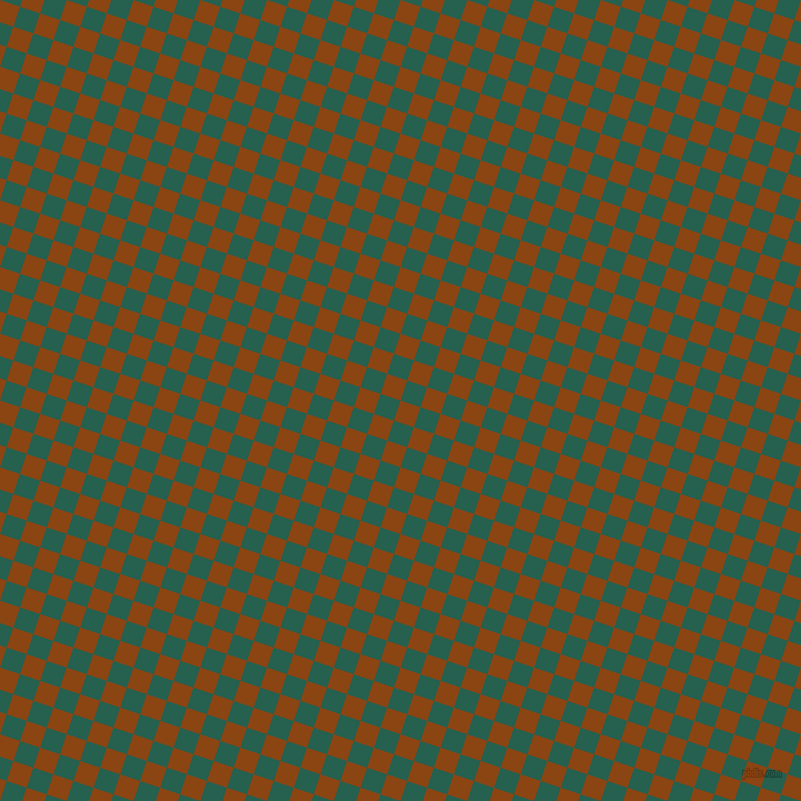 72/162 degree angle diagonal checkered chequered squares checker pattern checkers background, 19 pixel squares size, , Saddle Brown and Evening Sea checkers chequered checkered squares seamless tileable