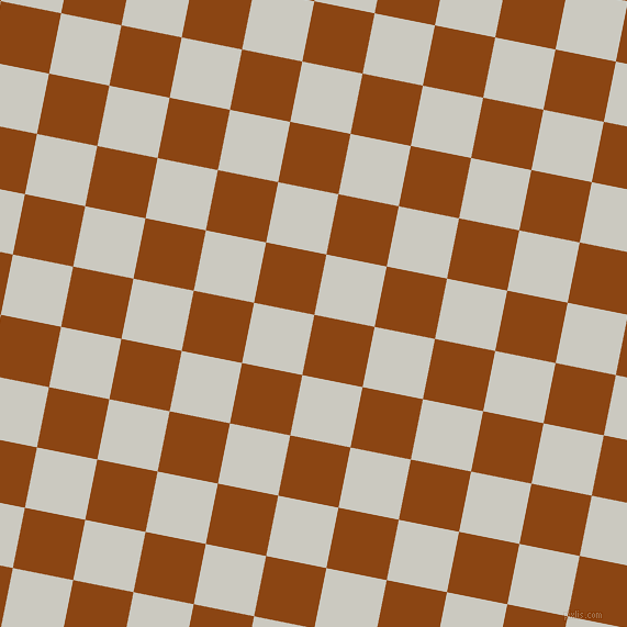 79/169 degree angle diagonal checkered chequered squares checker pattern checkers background, 56 pixel squares size, , Saddle Brown and Quill Grey checkers chequered checkered squares seamless tileable
