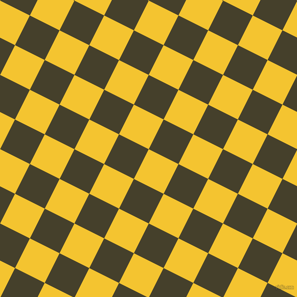 63/153 degree angle diagonal checkered chequered squares checker pattern checkers background, 65 pixel square size, , Saffron and Woodrush checkers chequered checkered squares seamless tileable