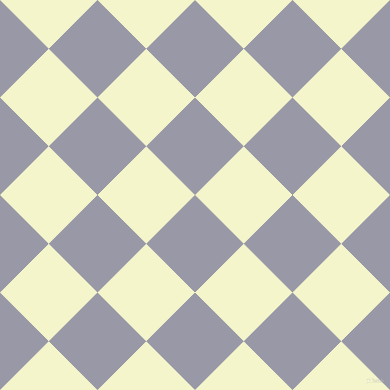 45/135 degree angle diagonal checkered chequered squares checker pattern checkers background, 137 pixel squares size, , Santas Grey and Mimosa checkers chequered checkered squares seamless tileable