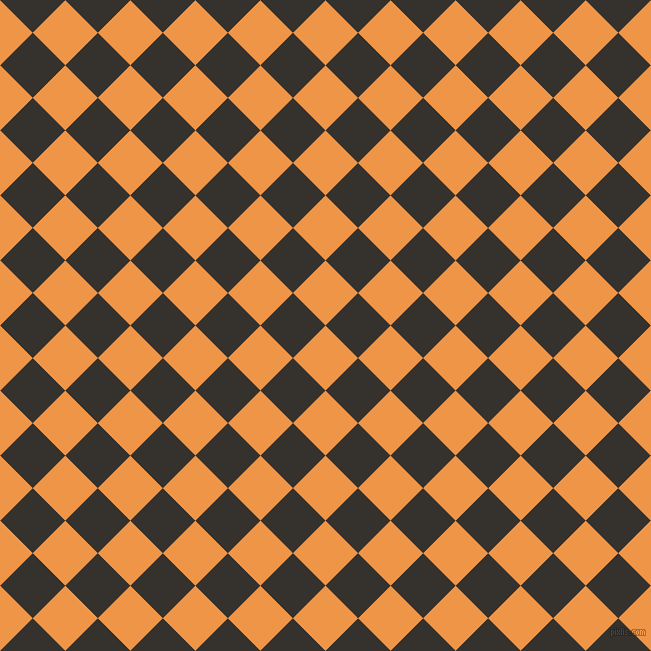 45/135 degree angle diagonal checkered chequered squares checker pattern checkers background, 46 pixel squares size, , Sea Buckthorn and Acadia checkers chequered checkered squares seamless tileable