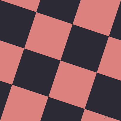 72/162 degree angle diagonal checkered chequered squares checker pattern checkers background, 129 pixel squares size, , Sea Pink and Haiti checkers chequered checkered squares seamless tileable