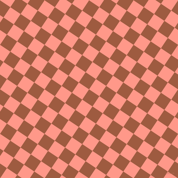 56/146 degree angle diagonal checkered chequered squares checker pattern checkers background, 50 pixel square size, , Sepia and Mona Lisa checkers chequered checkered squares seamless tileable