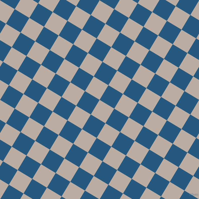59/149 degree angle diagonal checkered chequered squares checker pattern checkers background, 68 pixel squares size, , Silk and Bahama Blue checkers chequered checkered squares seamless tileable