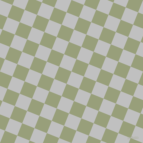 68/158 degree angle diagonal checkered chequered squares checker pattern checkers background, 44 pixel squares size, , Silver and Sage checkers chequered checkered squares seamless tileable