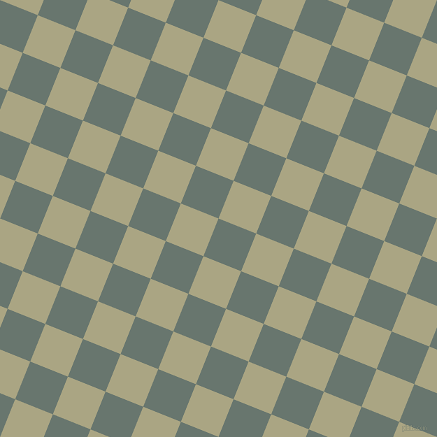 68/158 degree angle diagonal checkered chequered squares checker pattern checkers background, 58 pixel square size, , Sirocco and Neutral Green checkers chequered checkered squares seamless tileable