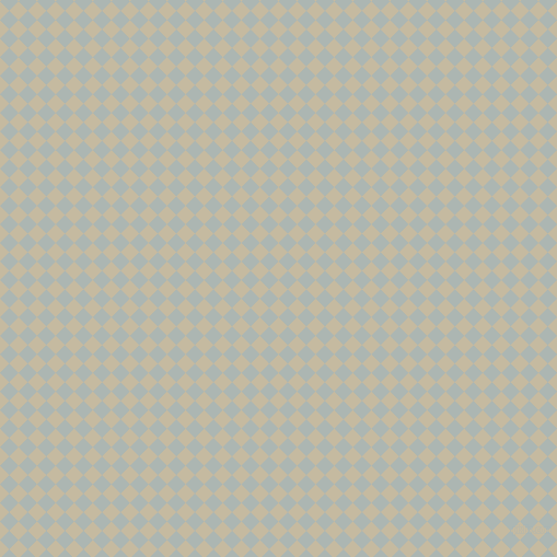 45/135 degree angle diagonal checkered chequered squares checker pattern checkers background, 12 pixel squares size, , Sisal and Periglacial Blue checkers chequered checkered squares seamless tileable