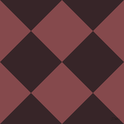45/135 degree angle diagonal checkered chequered squares checker pattern checkers background, 182 pixel squares size, , Solid Pink and Aubergine checkers chequered checkered squares seamless tileable