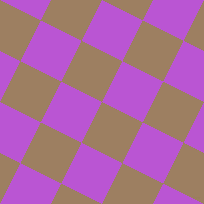 63/153 degree angle diagonal checkered chequered squares checker pattern checkers background, 158 pixel square size, , Sorrell Brown and Medium Orchid checkers chequered checkered squares seamless tileable