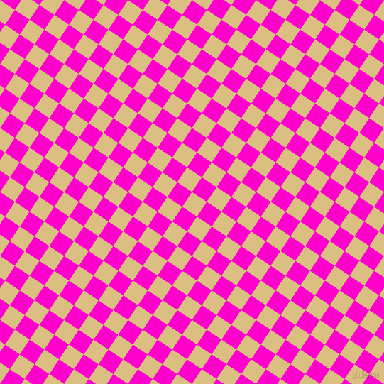 56/146 degree angle diagonal checkered chequered squares checker pattern checkers background, 25 pixel squares size, , Straw and Hot Magenta checkers chequered checkered squares seamless tileable