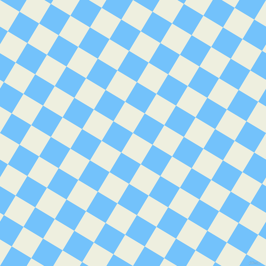 59/149 degree angle diagonal checkered chequered squares checker pattern checkers background, 74 pixel squares size, , Sugar Cane and Maya Blue checkers chequered checkered squares seamless tileable