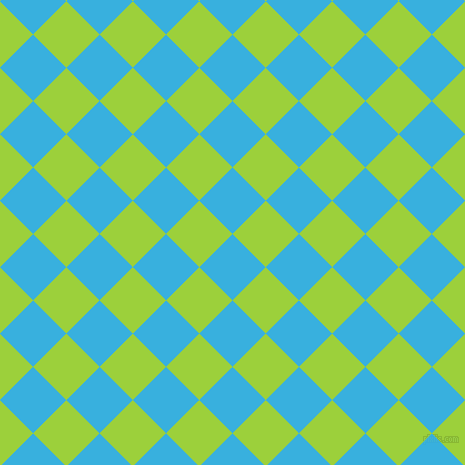 45/135 degree angle diagonal checkered chequered squares checker pattern checkers background, 47 pixel square size, , Summer Sky and Atlantis checkers chequered checkered squares seamless tileable