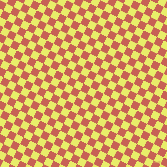 63/153 degree angle diagonal checkered chequered squares checker pattern checkers background, 31 pixel square size, , Sunglo and Honeysuckle checkers chequered checkered squares seamless tileable