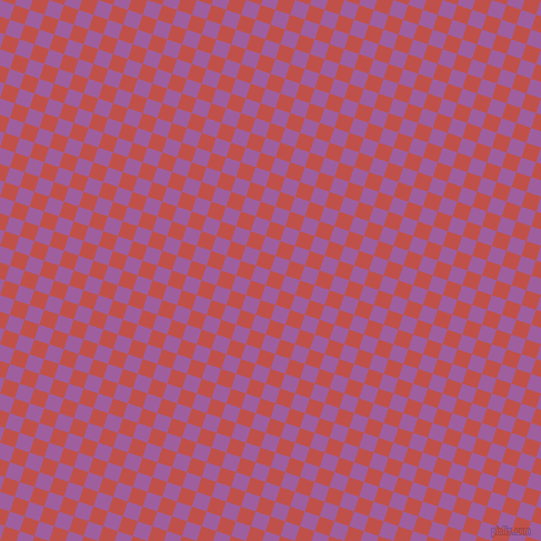 72/162 degree angle diagonal checkered chequered squares checker pattern checkers background, 14 pixel square size, , Sunset and Violet Blue checkers chequered checkered squares seamless tileable