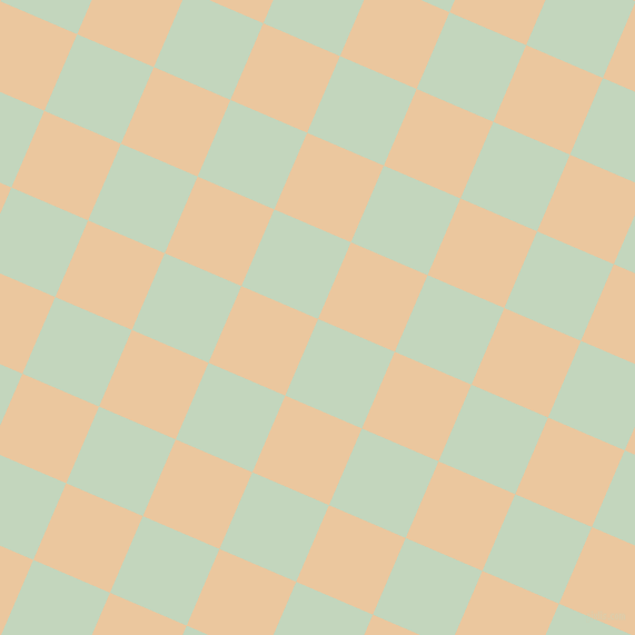 67/157 degree angle diagonal checkered chequered squares checker pattern checkers background, 75 pixel square size, , Surf Crest and New Tan checkers chequered checkered squares seamless tileable