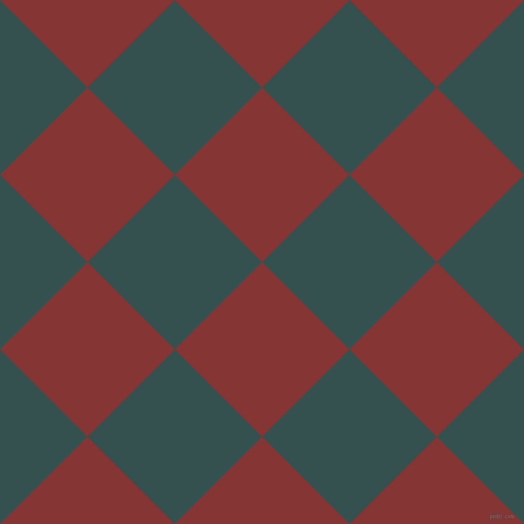 45/135 degree angle diagonal checkered chequered squares checker pattern checkers background, 176 pixel square size, , Tall Poppy and Blue Dianne checkers chequered checkered squares seamless tileable